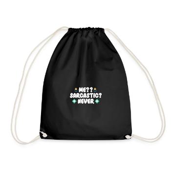 Mama Muttertag Geschenkidee Schwanger - Turnbeutel - Schwarz - Vorne