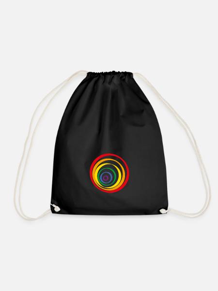 VOICES UNCHAINED INFINITE RAINBOW - Turnbeutel - Schwarz