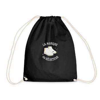 la marque du sélecteur - Sac de sport léger - noir - Devant