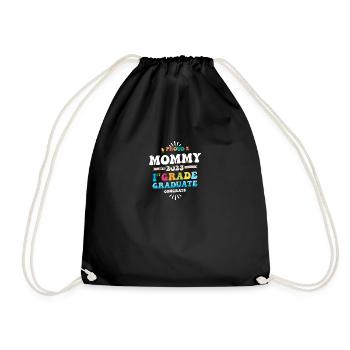 Fière maman d’une classe de 1ère année de 2023 - Sac de sport léger - noir - Devant
