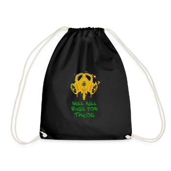 Exterminator Exterminator Pest Control - Drawstring Bag - black - Front