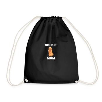 Goldie Maman Chien Fête des Mères Golden Retriever - Sac de sport léger - noir - Devant