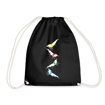 Aquarium - Drawstring Bag - black - Front