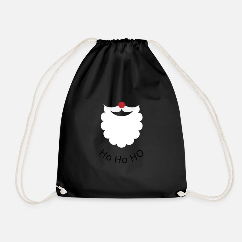 Ho Ho HO - Turnbeutel - Schwarz
