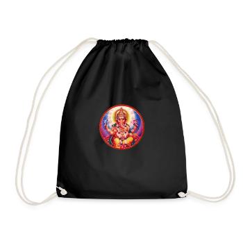 Ganesha - Turnbeutel - Schwarz - Vorne