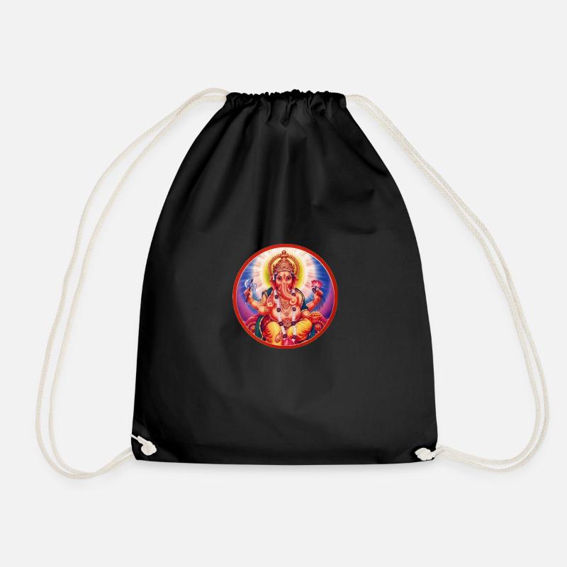 Ganesha - Turnbeutel - Schwarz