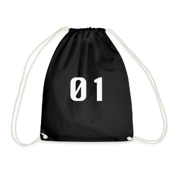 01 - Sac de sport léger - noir - Devant