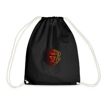 Germany - Drawstring Bag - black - Front