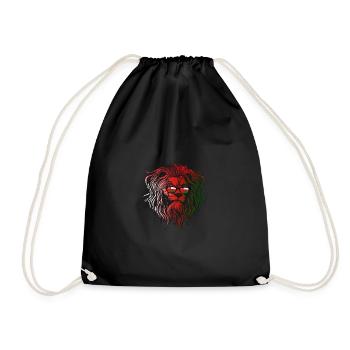 Oman - Drawstring Bag - black - Front