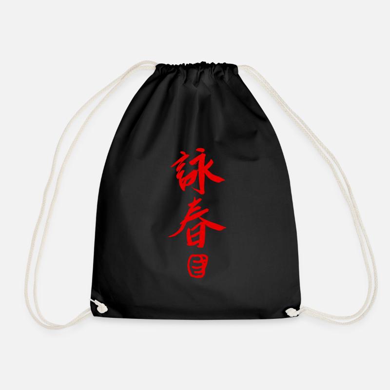 wingchun wingtsun - Turnbeutel - Schwarz