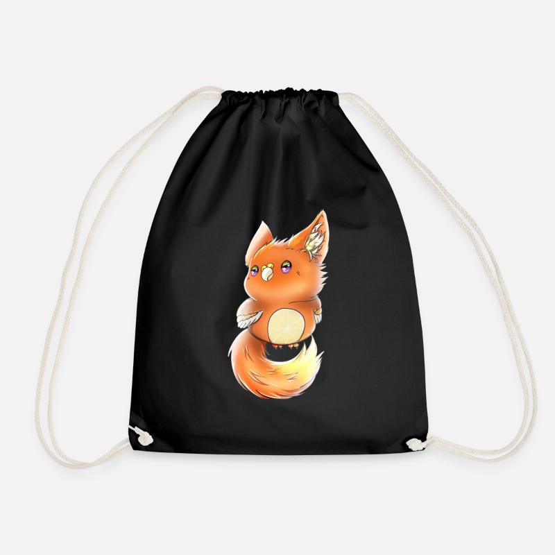 Lupifowl orange edition - Turnbeutel - Schwarz
