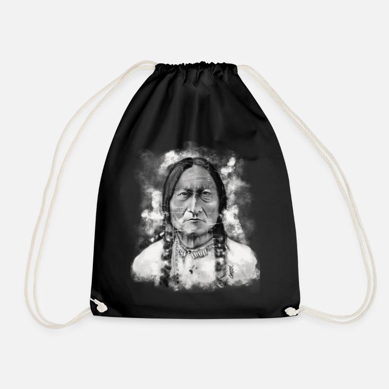 indien - Sac de sport léger - noir