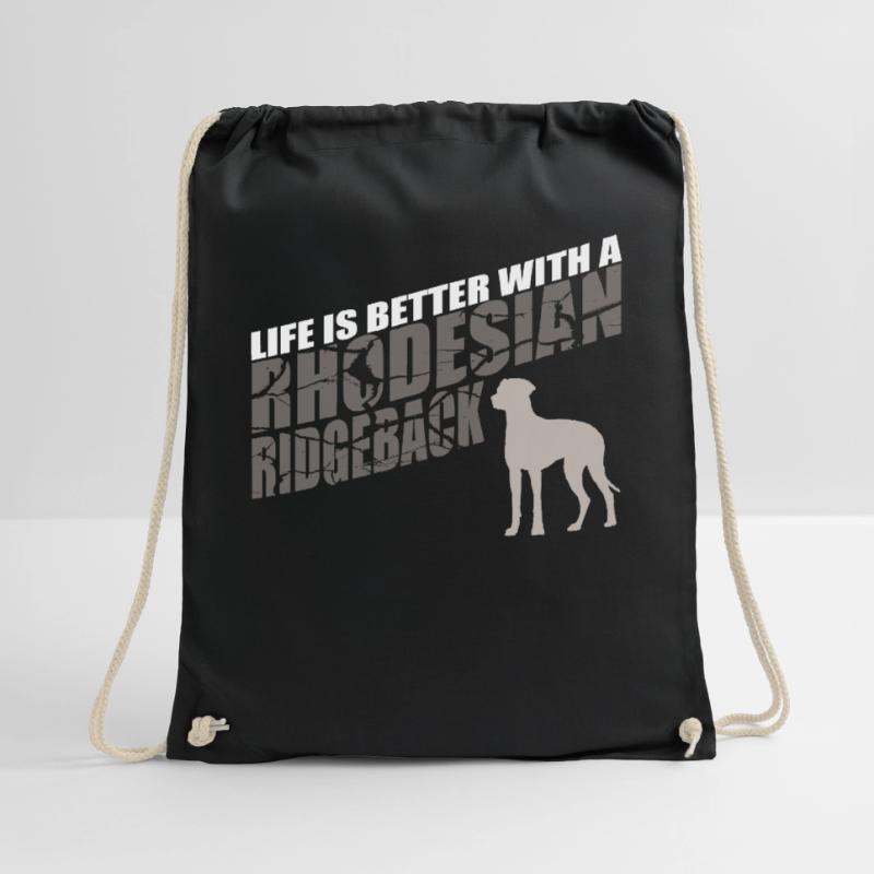 Rhodesian Ridgeback Geschenkidee Turnbeutel