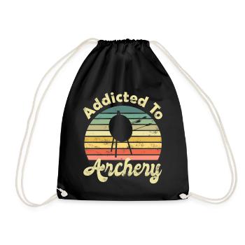 Tir à l’arc Archer Archer Archer - Sac de sport léger - noir - Devant