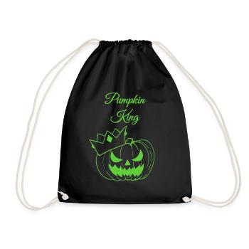 Roi Citrouille - Sac de sport léger - noir - Devant