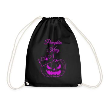 Roi Citrouille - Sac de sport léger - noir - Devant