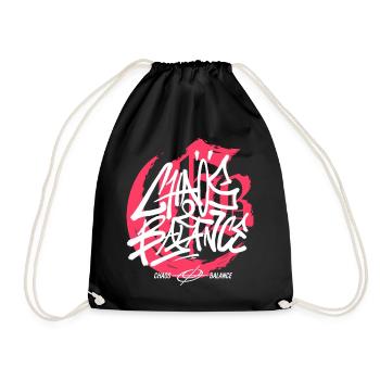 Graffiti urbain streetwear - Sac de sport léger - noir - Devant