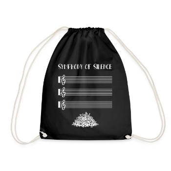 Symphony of Silence - Turnbeutel - Schwarz - Vorne