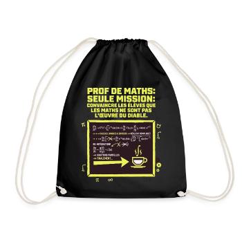 Parlez-vous STEM ? Langage Science - Turnbeutel - Schwarz - Vorne