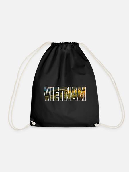 Vietnam - Turnbeutel - Schwarz