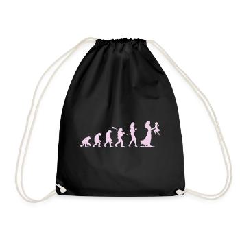 Mama Mother Evolution - Cadeau Future Maman - Sac de sport léger - noir - Devant