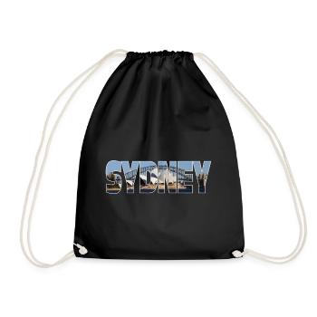 Sydney - Turnbeutel - Schwarz - Vorne