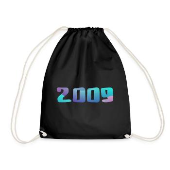 Cadeau Anniversaire 2009 Millésime 2009 Rétro 2009 - Sac de sport léger - noir - Devant