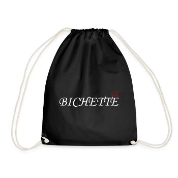 Bichette Femme style - Sac de sport léger - noir - Devant