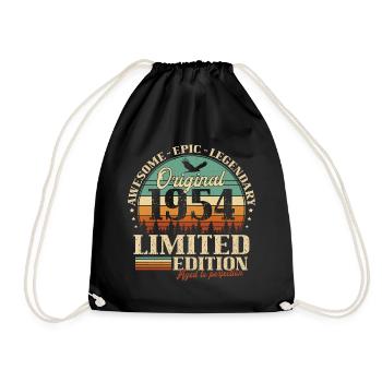 Original 1954 Limited Edition Vintage anniversaire - Sac de sport léger - noir - Devant