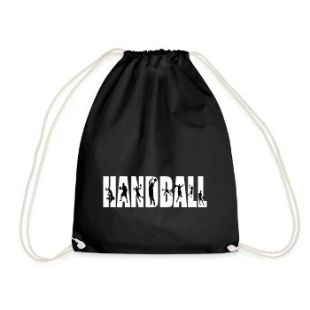 Handball World Championship - Drawstring Bag - black - Front