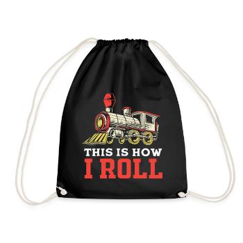 Modélisme ferroviaire Modélisme Modéliste - Sac de sport léger - noir - Devant