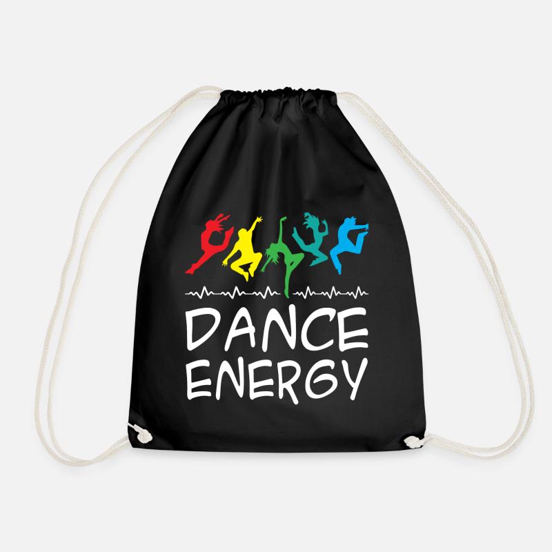 Dance Energy - Turnbeutel - Schwarz