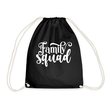 The Proud Family Squad - Turnbeutel - Schwarz - Vorne