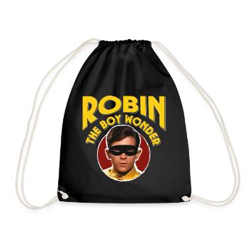 DC Comics Batman Robin Rétro The Boy Wonder - Sac de sport léger - noir - Devant