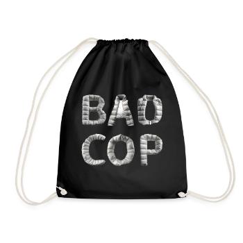 Bad Cop & Bulle & Polizist - Drawstring Bag - black - Front