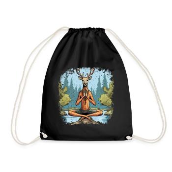 Hirsch Yogi - Sac de sport léger - noir - Devant