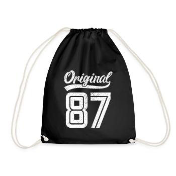 1987 Original 87 Né en 1987 - Sac de sport léger - noir - Devant