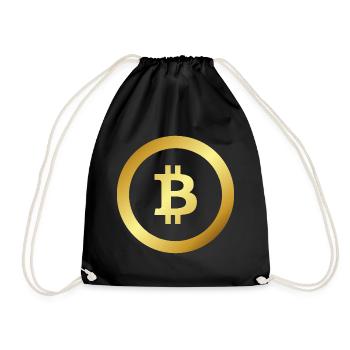 00431 BTC Bitcoin Gold Crypto - Sac de sport léger - noir - Devant