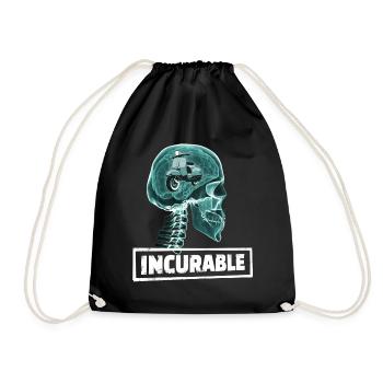 CADEAU SCOOTER INCURABLE X-RAY SCOOTER - Sac de sport léger - noir - Devant