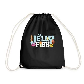 OCEAN D'EAU DE QUALITÉ DE JELLYFISH - Sac de sport léger - noir - Devant