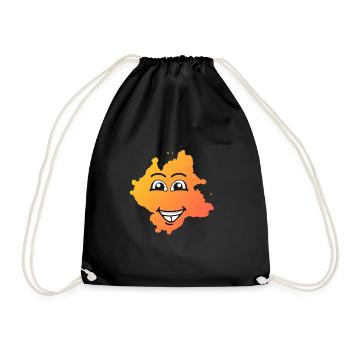 Kleksi© - The stain with style #2 - Drawstring Bag - black - Front