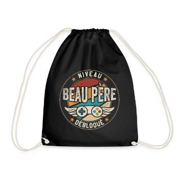 Niveau Beau Père Débloqué - Sac de sport léger - noir - Devant