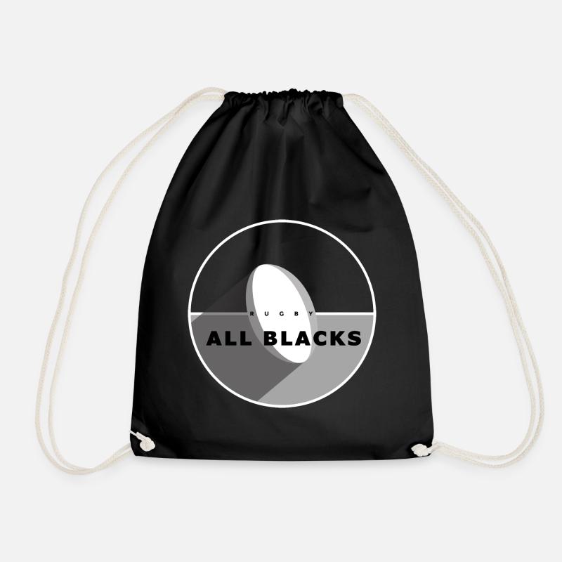 RUGBY ALL BLACKS - Turnbeutel - Schwarz