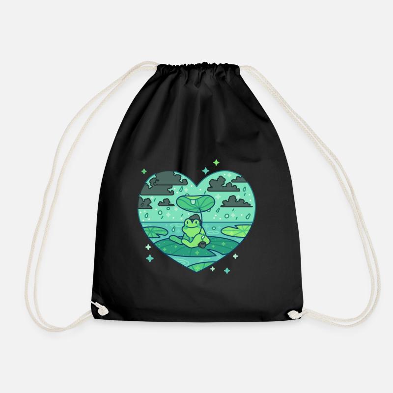Ami grenouille - Sac de sport léger - noir