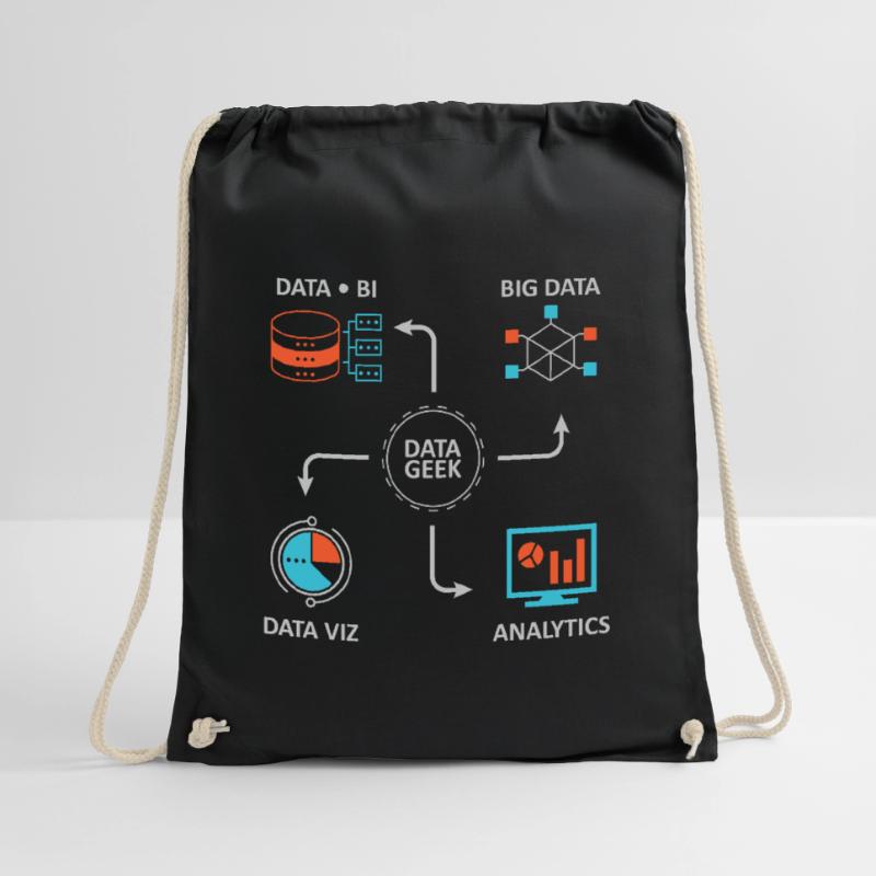 Analytics Datenwissenschaft Informatik Geschenk Turnbeutel