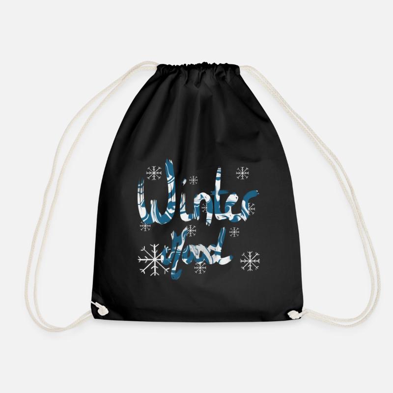 Winter mood - Sac de sport léger - noir