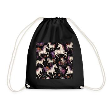 Licornes Licorne Fantasy Mix - Sac de sport léger - noir - Devant