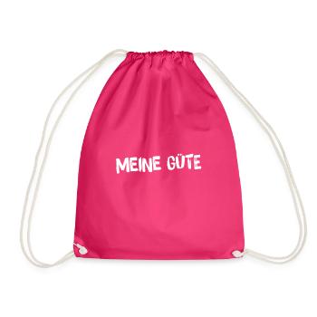 immer schön cool bleiben - Turnbeutel - Fuchsia - Vorne