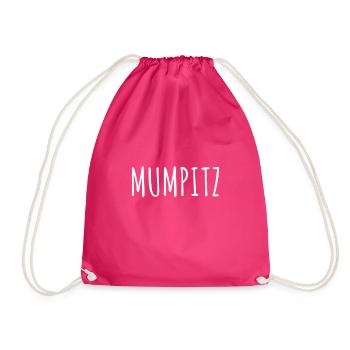 alles Unsinn - Turnbeutel - Fuchsia - Vorne