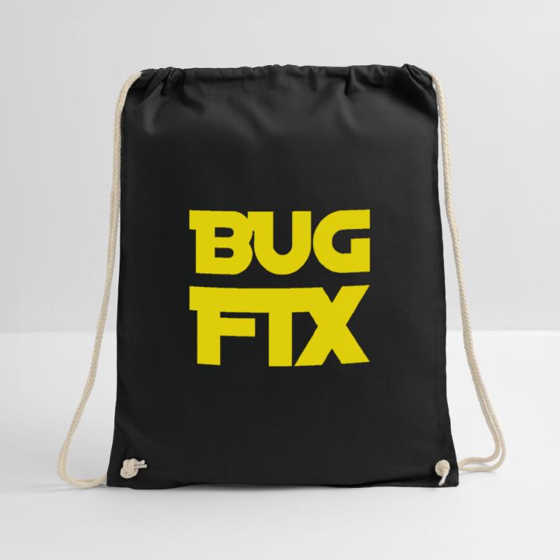 Bugfix is great Drawstring Bag